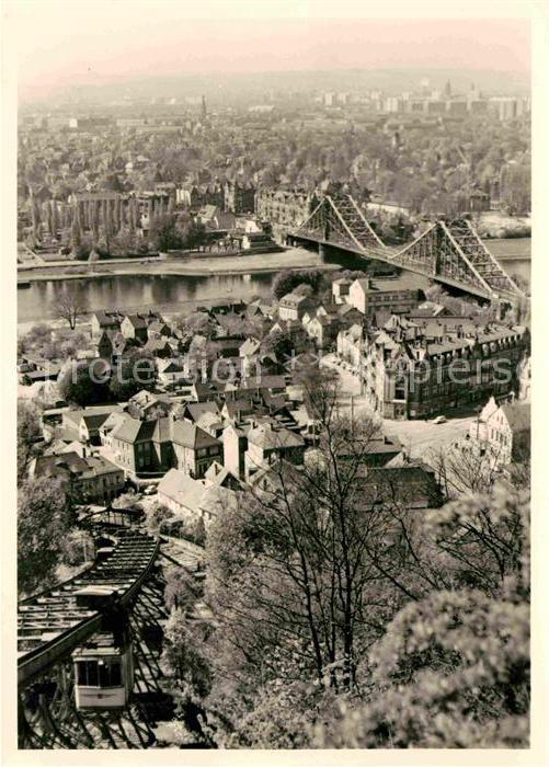 Dresden Blick von der Loschwitzhöhe