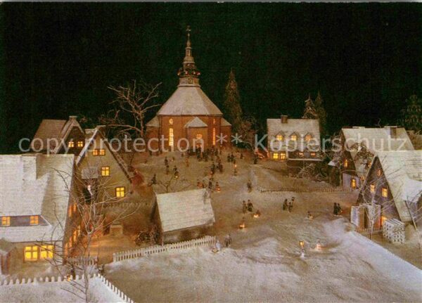 Seiffen Erzgebirge Weihnachtsberg  Mettengang Erzgebirgisc