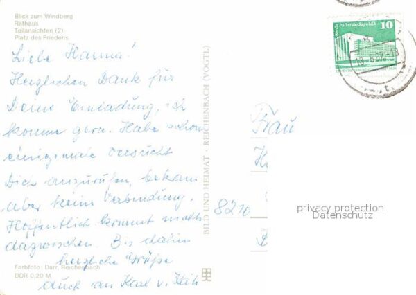 Freital Windberg Rathaus Platz des Friedens – Bild 2