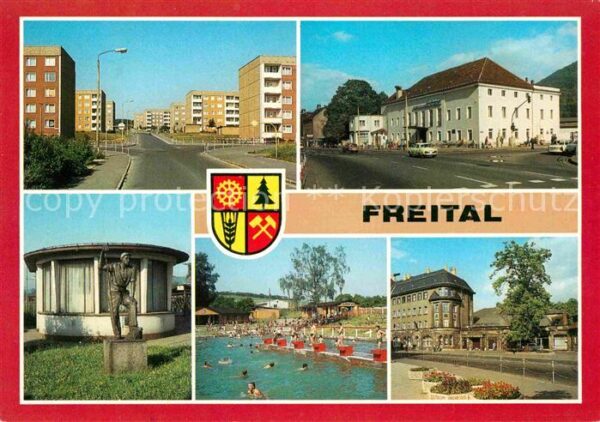 Freital Straße Deutsch Sowjetischen Freundschaf