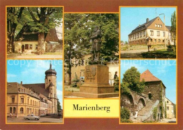 Marienberg Erzgebirge Lindenhäusel Denkmal Stadtgründer Dorfh