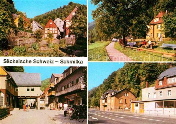 Schmilka Panorama Hauptstraße