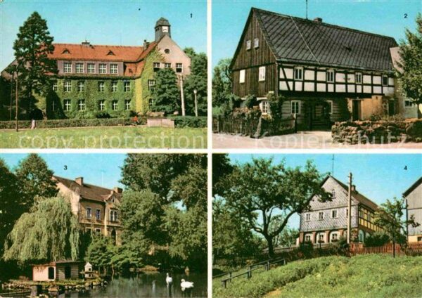 Neukirch Lausitz Lessingschule Umgebindehäuser Schwanent
