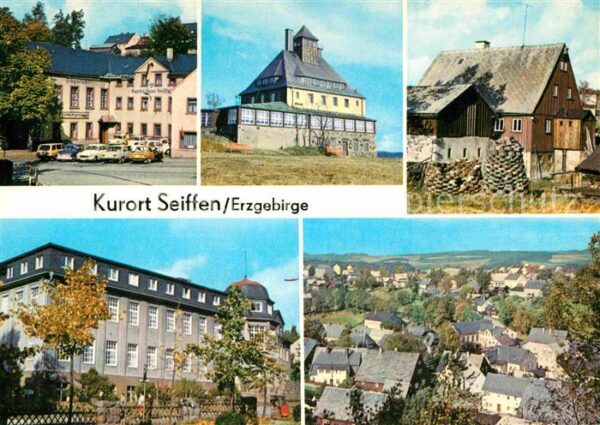 Seiffen Erzgebirge HOG Buntes Haus Schwartenbergbaude Spie