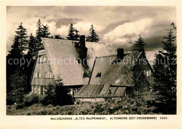 Altenberg Erzgebirge Waldschänke Altes Raupennest