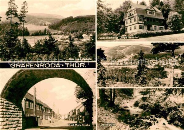 Graefenroda Lütschetal Jugendherberge Olga Benario