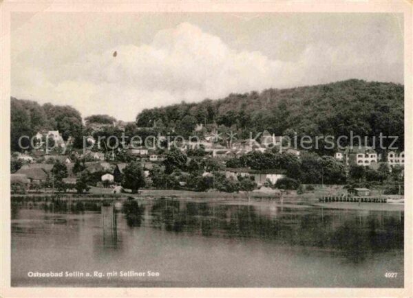 Sellin Ruegen Selliner See Ortsansicht