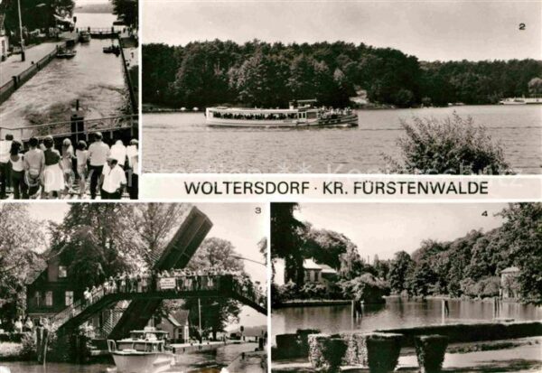 Woltersdorf Erkner Schleuse Flakensee Kalksee