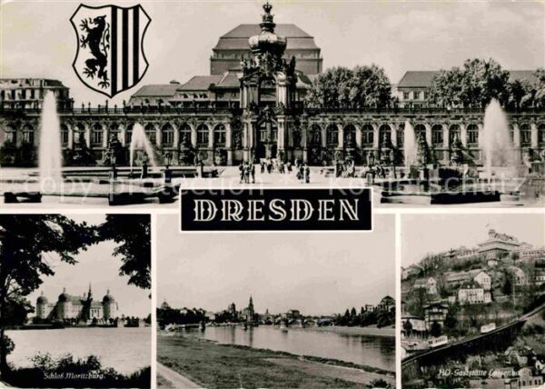 Dresden Schloß Moritzburg Zwinger HO Gaststätte
