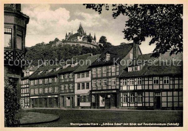 Wernigerode Harz Schöne Ecke Feudalmuseum Schloß