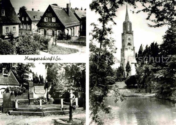 Neugersdorf Sachsen Gründungsviertel Gründungsstein Denkmal