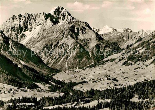 Kleinwalsertal Panorama Alpen