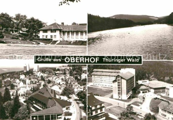 Oberhof Thueringen Haus der Freundschaft Talsperre Erholun