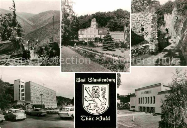 Bad Blankenburg Griesbachfelsen FDGB Erholungsheim Am G