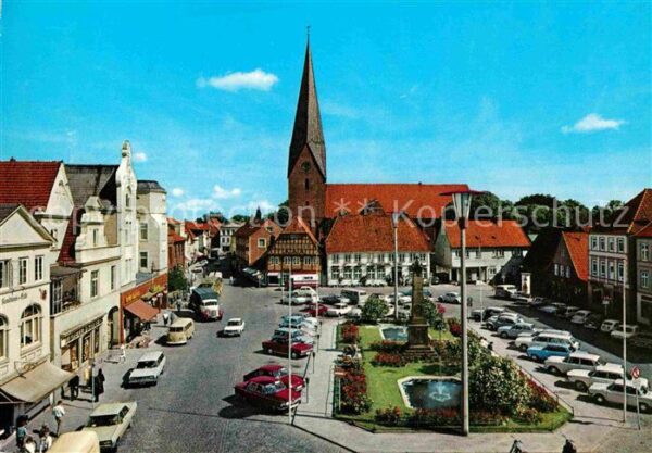 Eutin Markt Denkmal Kirche Rosenstadt Holstei