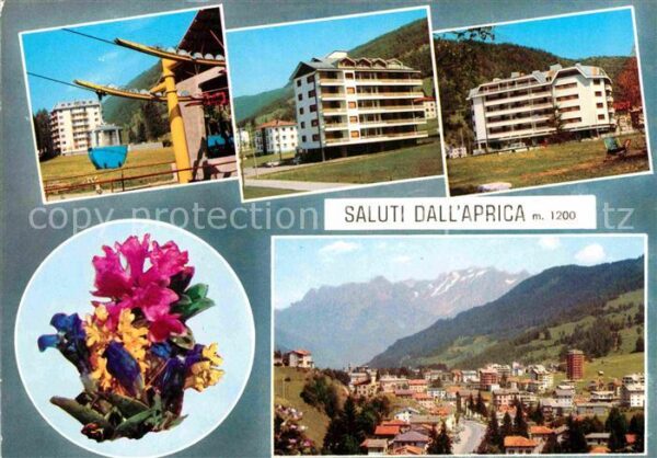Aprica Bergbahn Hotels Alpenpanorama Blumen