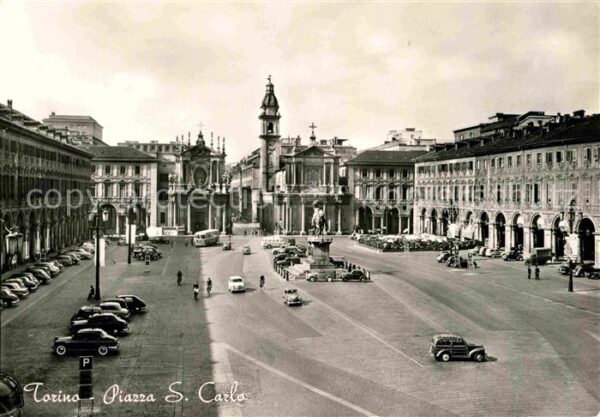 Torino Piazza San Carlo Monumento