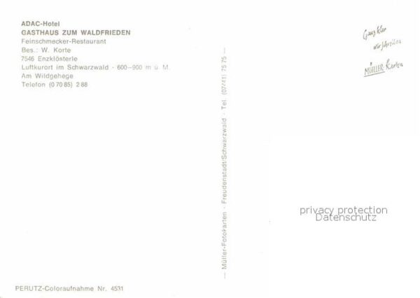 Enzkloesterle ADAC Hotel Gasthaus zum Waldfrieden – Bild 2