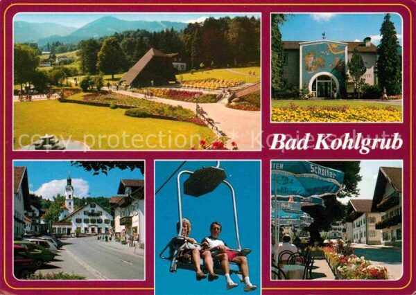 Bad Kohlgrub Kurpark Konzertpavillon Kurhaus Ortspar