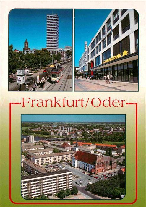 Frankfurt Oder Einkaufszentrum am Oderturm Hochhaus Ra