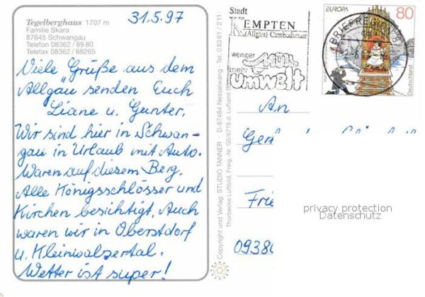 Schwangau Tegelberghaus Berggaststätte Alpenpanor – Bild 2