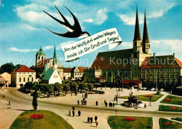 Altoetting Kapellplatz Gnadenkapelle Kirche Briefs