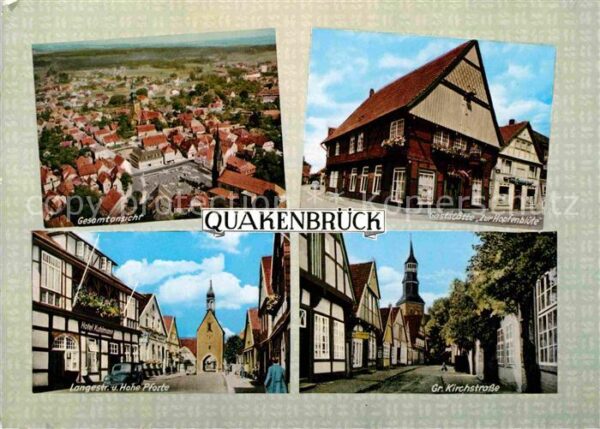 Quakenbrueck Gesamtansicht Gaststätte Zur Hopfenblüt