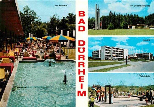 Bad Duerrheim Restaurant Terrasse am Kurhaus Kirche K