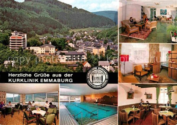 Laasphe Kurklinik Emmaburg Hallenbad Kneipp Hei