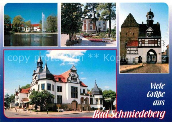 Bad Schmiedeberg Kurmittelhaus Haus Bismarck Au Tor Heim