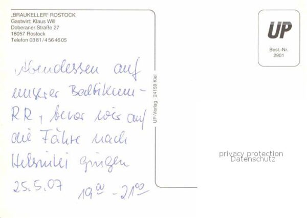 Rostock Braukeller Rostocker Pils Gaststube Keg – Bild 2