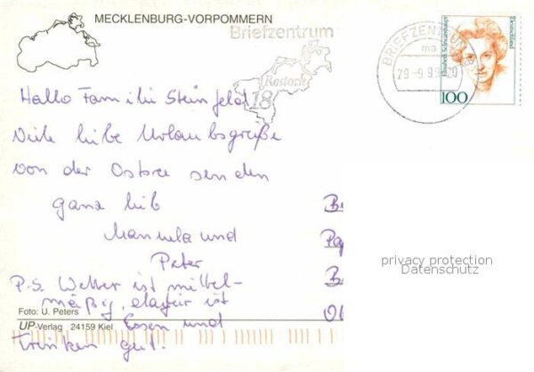 Warnemuende Ostseebad Fliegeraufnahme – Bild 2