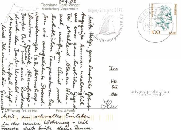 Zingst Ostseebad Schwäne Fliegeraufnahme – Bild 2