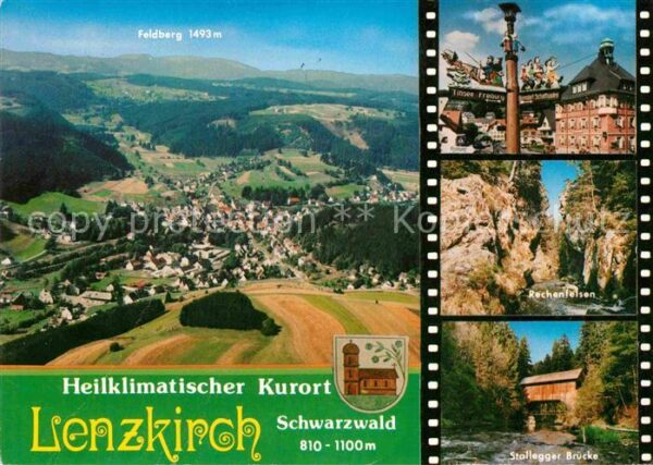Lenzkirch Fliegeraufnahme Feldberg Schwarzwald We