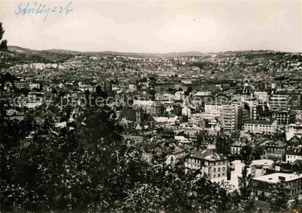 Stuttgart Blick über die Stadt