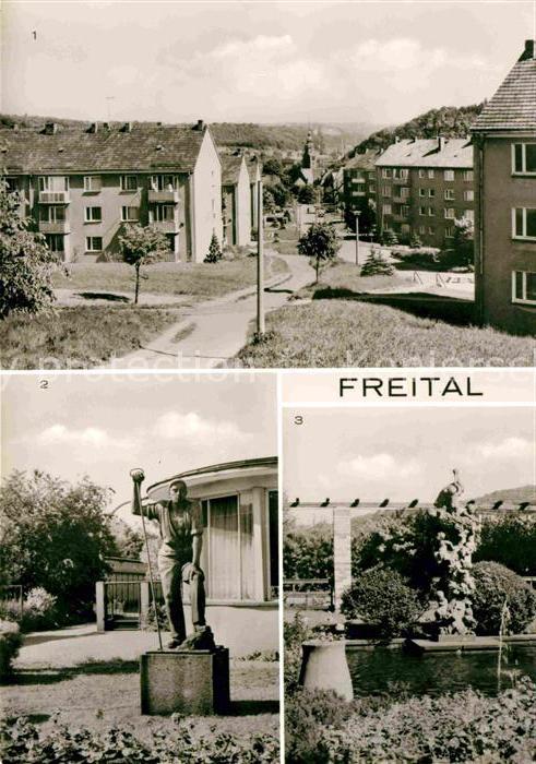 Freital Teilansicht Denkmal der Stahlwerker Sta