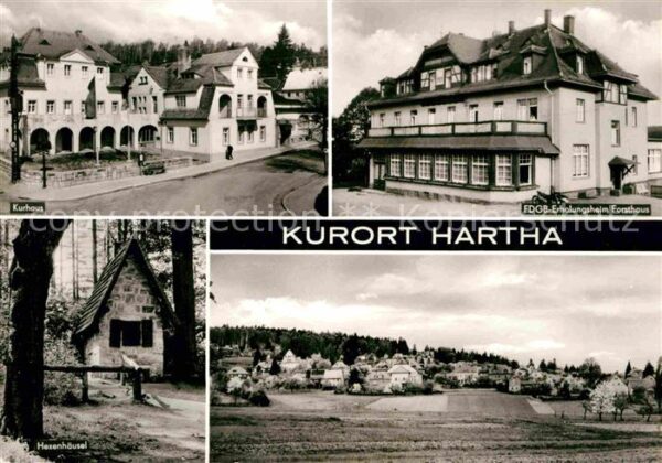 Hartha Tharandt Kurhaus FDGB Erholungsheim Forsthaus He