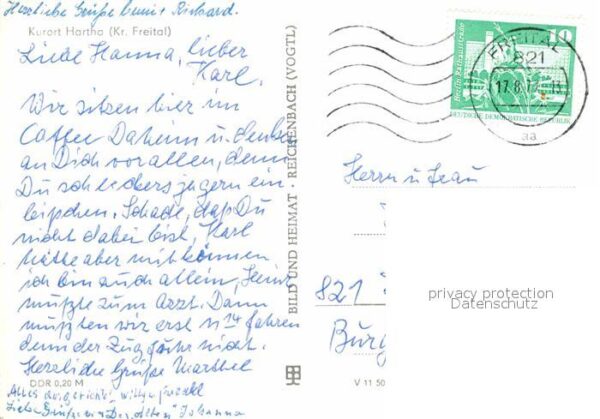 Hartha Tharandt Kurhaus FDGB Erholungsheim Forsthaus He – Bild 2