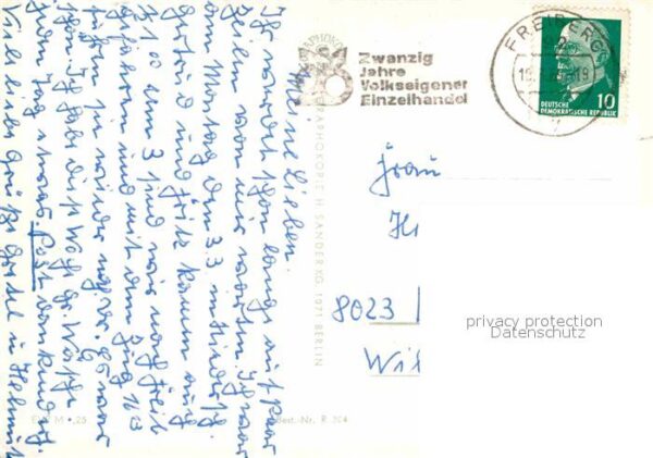 Freiberg Sachsen Petriturm HO Gaststätte Brauhof Am Wess – Bild 2