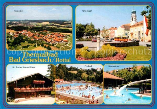 Bad Griesbach Rottal Thermalbad Kurgebiet Hl Bruder Konrad H