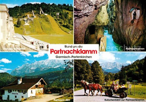 Garmisch-Partenkirchen Oylmpia Skistadion Skisprungschanzen Pa