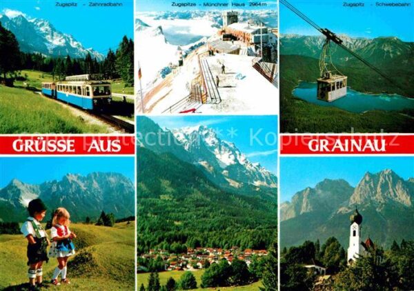 Grainau Zahnradbahn Zugspitze Münchner Haus Sch