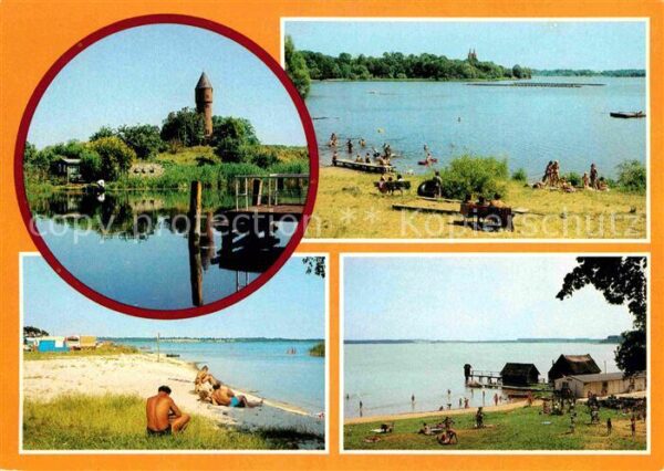 Luebz Partie an der Elde Dobbertin See Karow