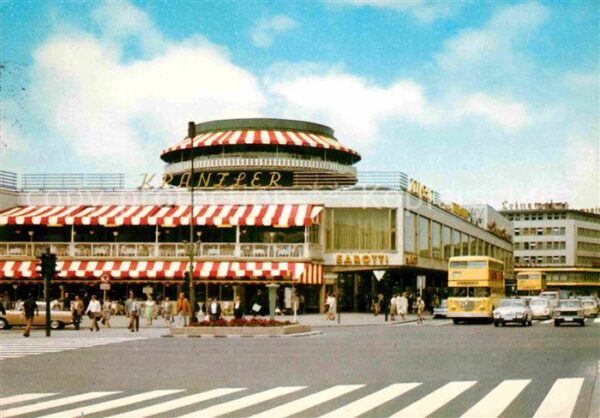 Berlin Kranzler Eck Kurfürstendamm Doppeldecke