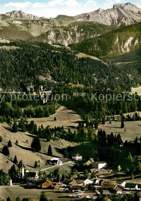 Unterjoch Panorama Allgäuer Alpen