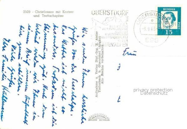Oberstdorf Christlessee mit Kratzer und Trettachsp – Bild 2