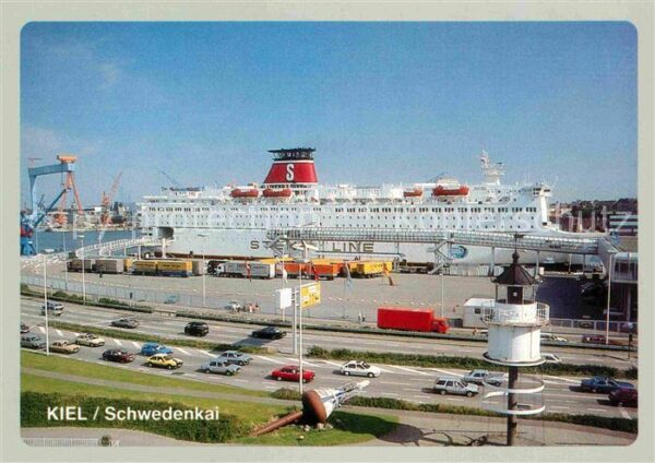 Kiel Schwedenkai Passagierschiff