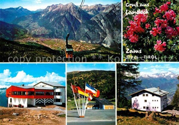 Zams Bergbahn Alpenpanorama Berghotel Gastst