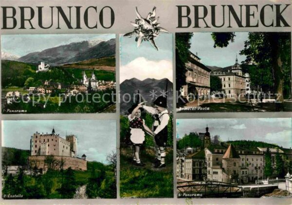 Bruneck Panorama Schloss Hotel Post Kinder Trac