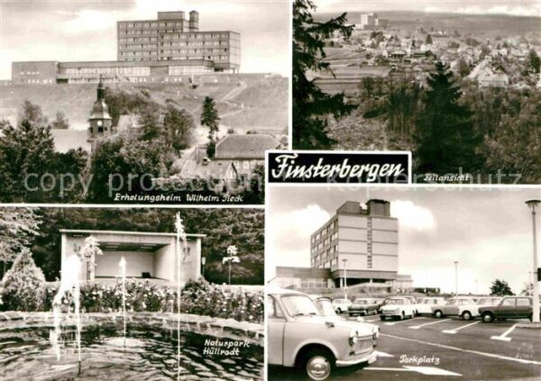 Finsterbergen Erholungsheim Wilhelm Pieck Naturpark H